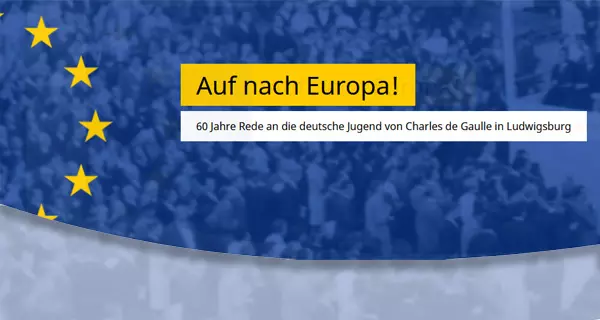 Programm zum 60-jährige Jubiläum der De-Gaulle-Rede, Ludwigsburg 